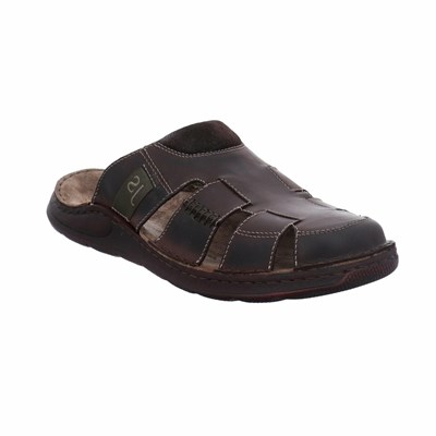 Beige Josef Seibel Maverick 02 Men's Sandals | OVH897306