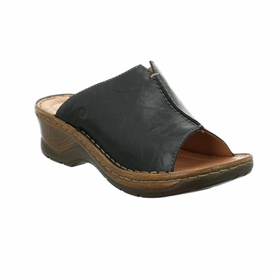 Black Josef Seibel Catalonia 58 Women's Sandals | MQO079865