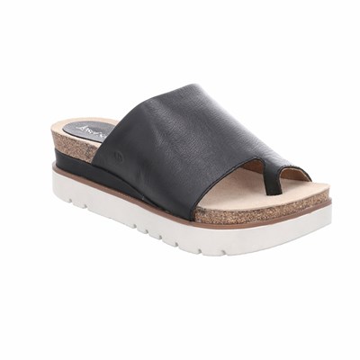 Black Josef Seibel Clea 06 Women's Sandals | OFJ542183