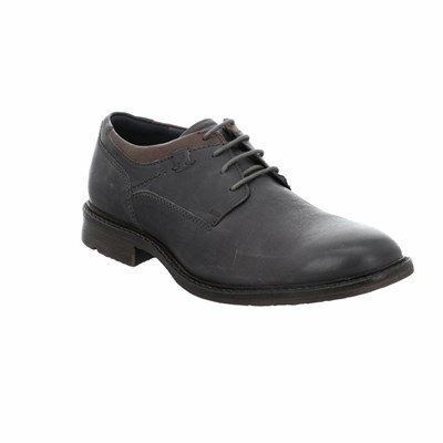 Black Josef Seibel Earl 05 Men's Dress Shoes | GXQ193286