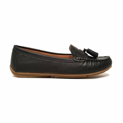 Black Josef Seibel Elina 01 Women's Flats | LTQ721639