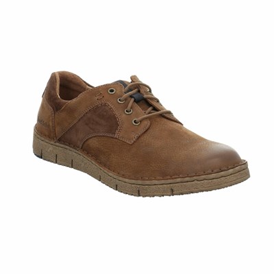 Black Josef Seibel Ruben 46 - Castagne Men's Sneakers | LZT321789