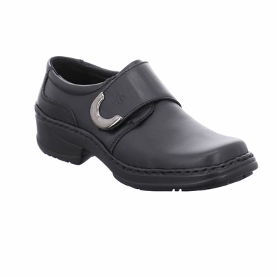 Black Josef Seibel Theresa Women's Slip On | WUM160925